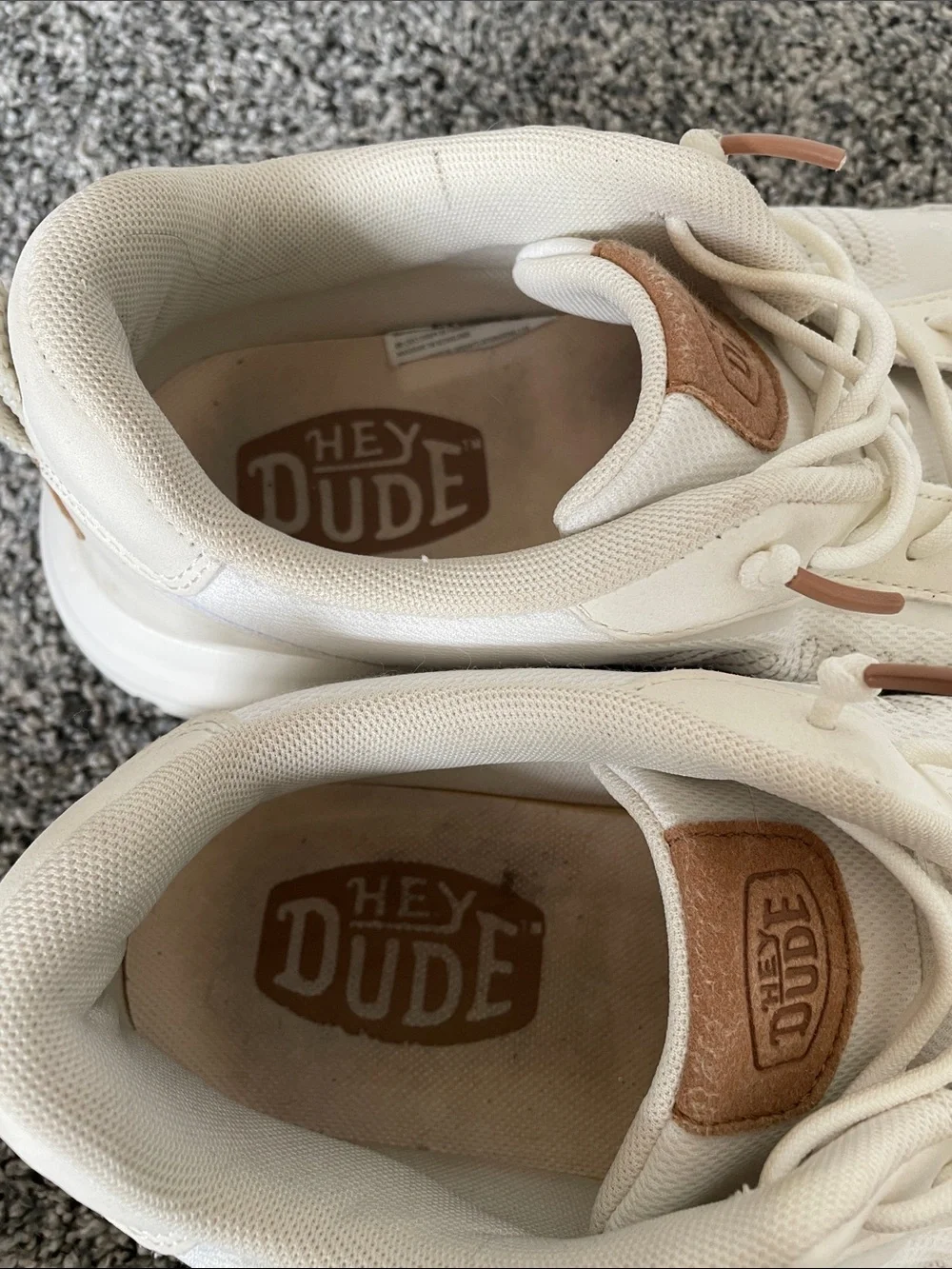 Hey Dude Sirocco Alta White Sneakers 12